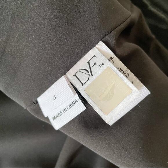 Diane Von Furstenberg Larra Satin Jacket Sz 4 - Picture 6 of 7